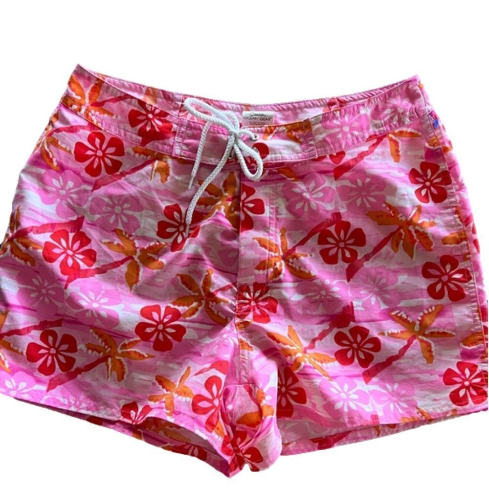 Catalina Ocean Gear Sz Small (4-6) Women’s Summer Pink Floral Shorts